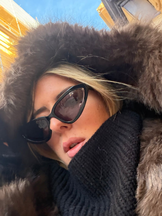 Col Cozy noir